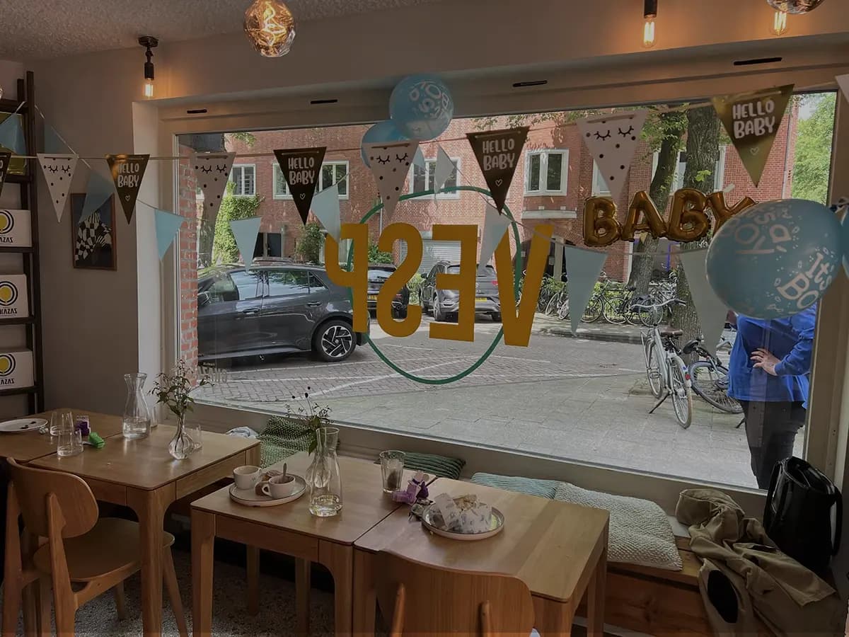 Proeflokaal Vesp: de babyshower locatie Amsterdam West!